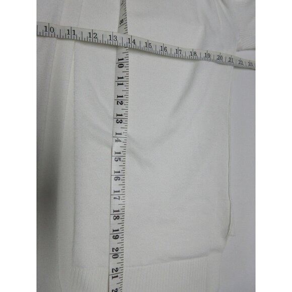 Athleta women's Highlands open back hi-lo long sleeve knit athleisure sweater XS - Picture 13 of 16